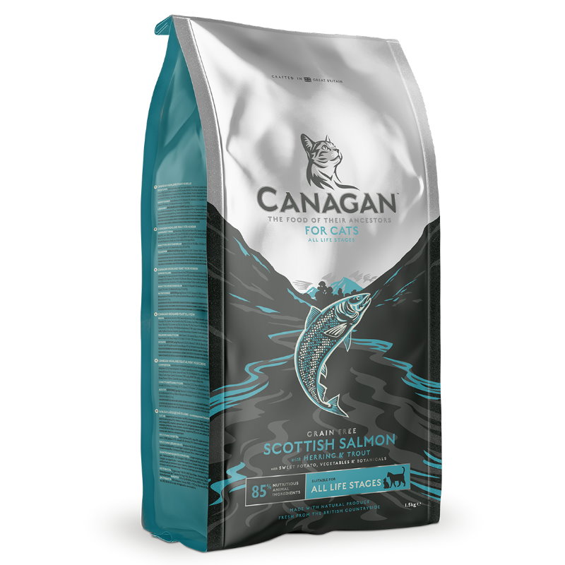 無穀物蘇格蘭三文魚貓配方