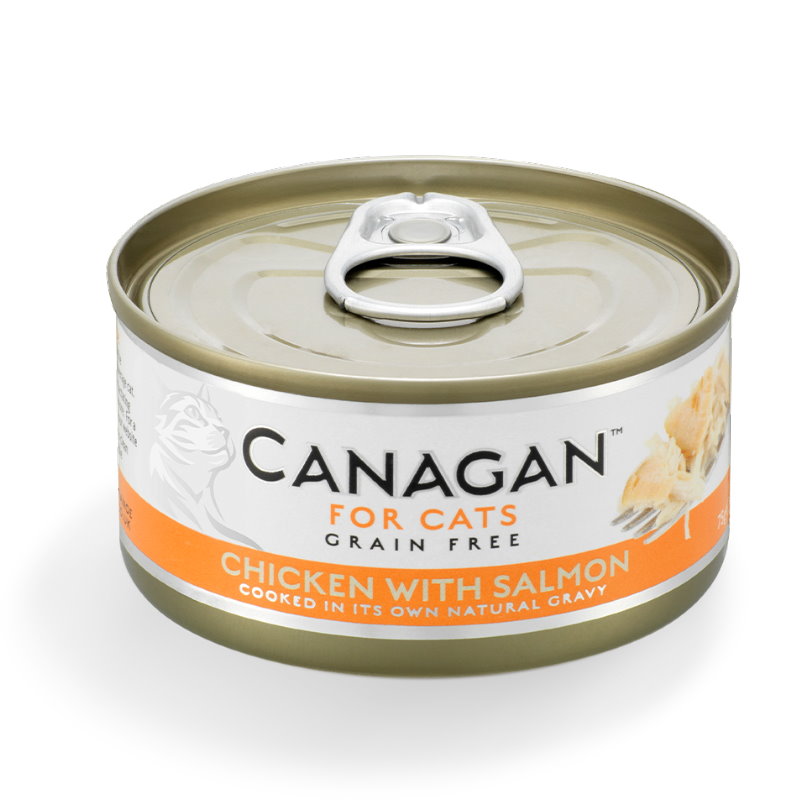 無穀物貓主食罐-雞肉伴三文魚配方