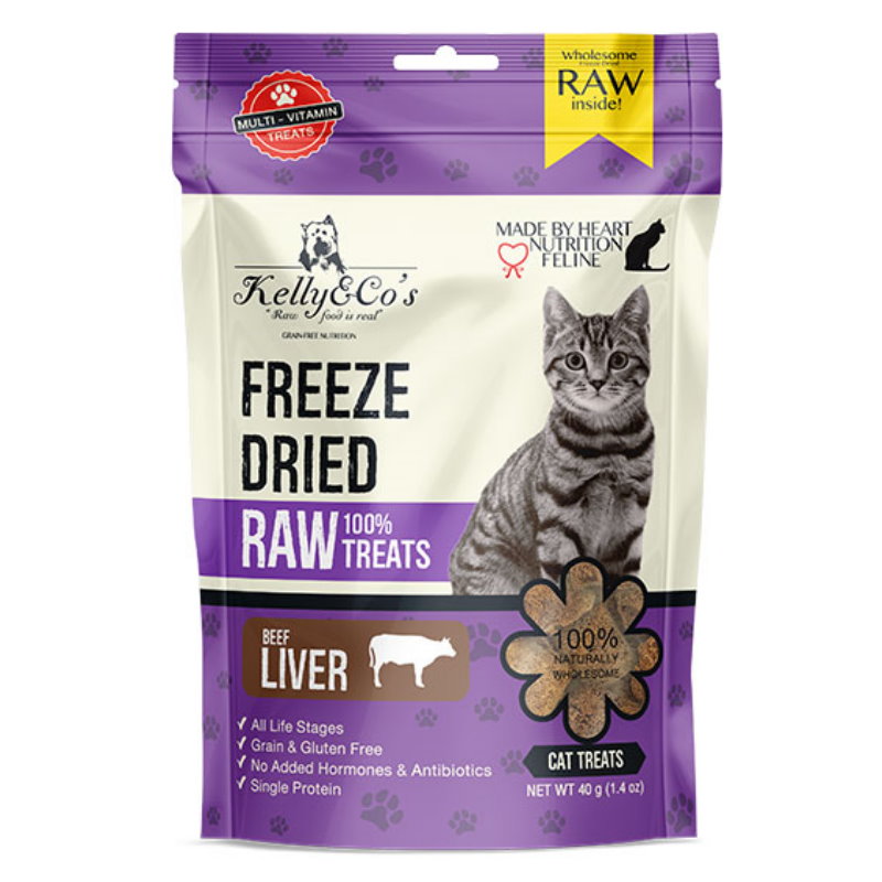 凍乾貓小食-牛肝