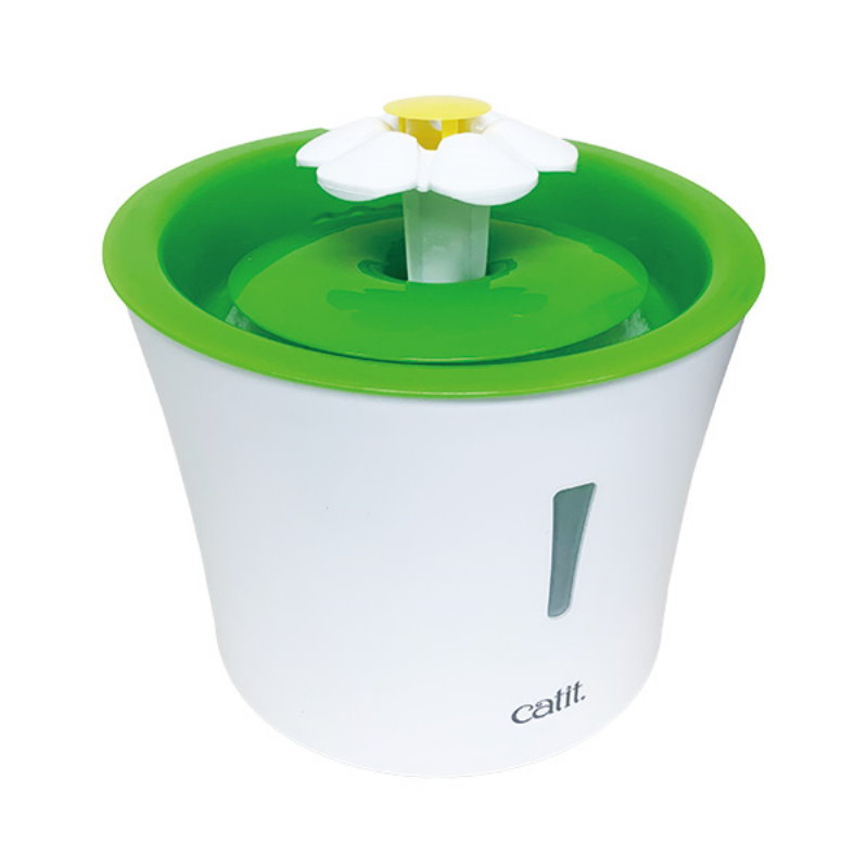 貓用3L圓形花花形飲水機