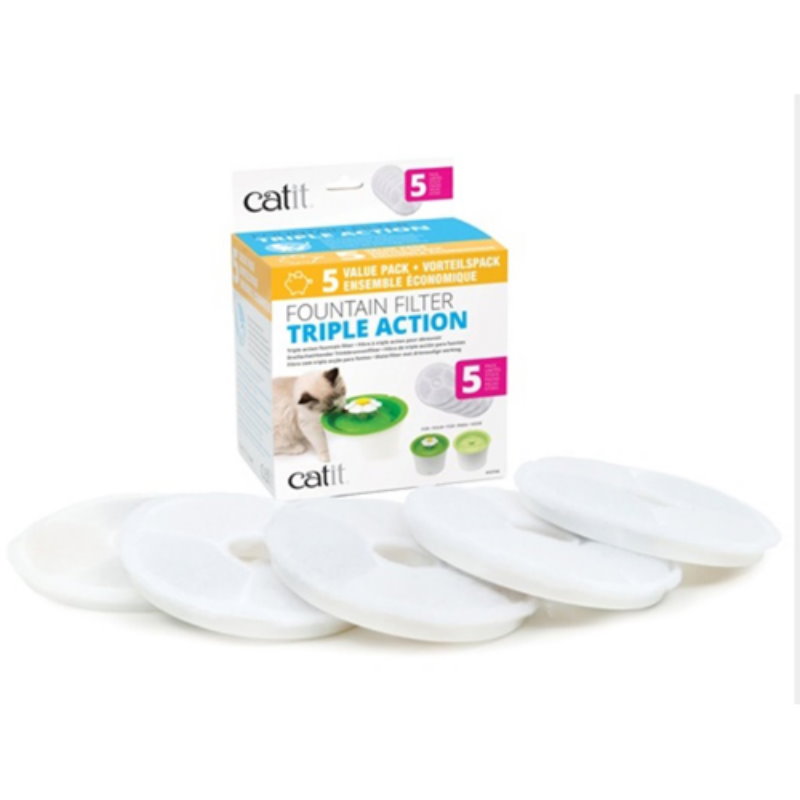 貓用圓形三重過濾濾芯 補充裝