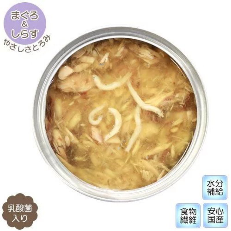 貓罐頭 - 吞拿魚+白飯魚 混味12/24罐優惠