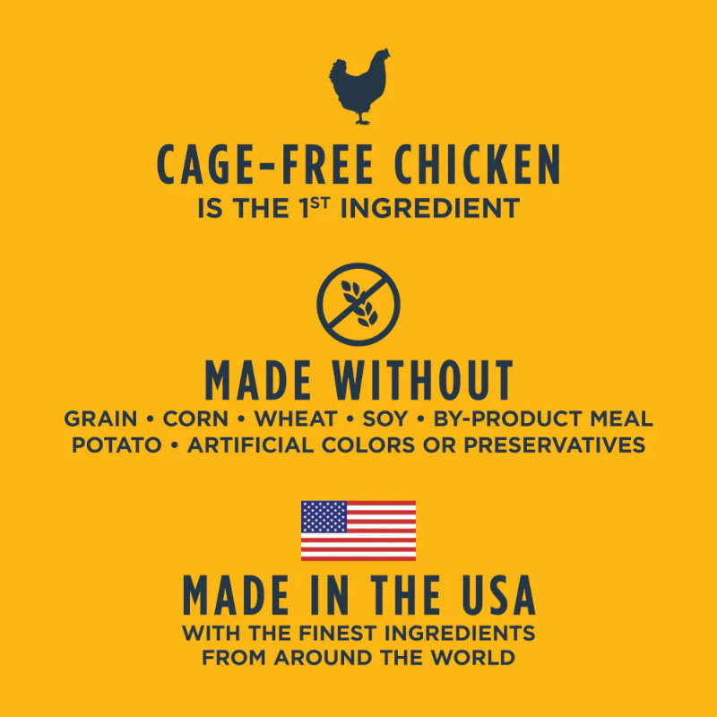 生肉無穀物雞肉全貓糧