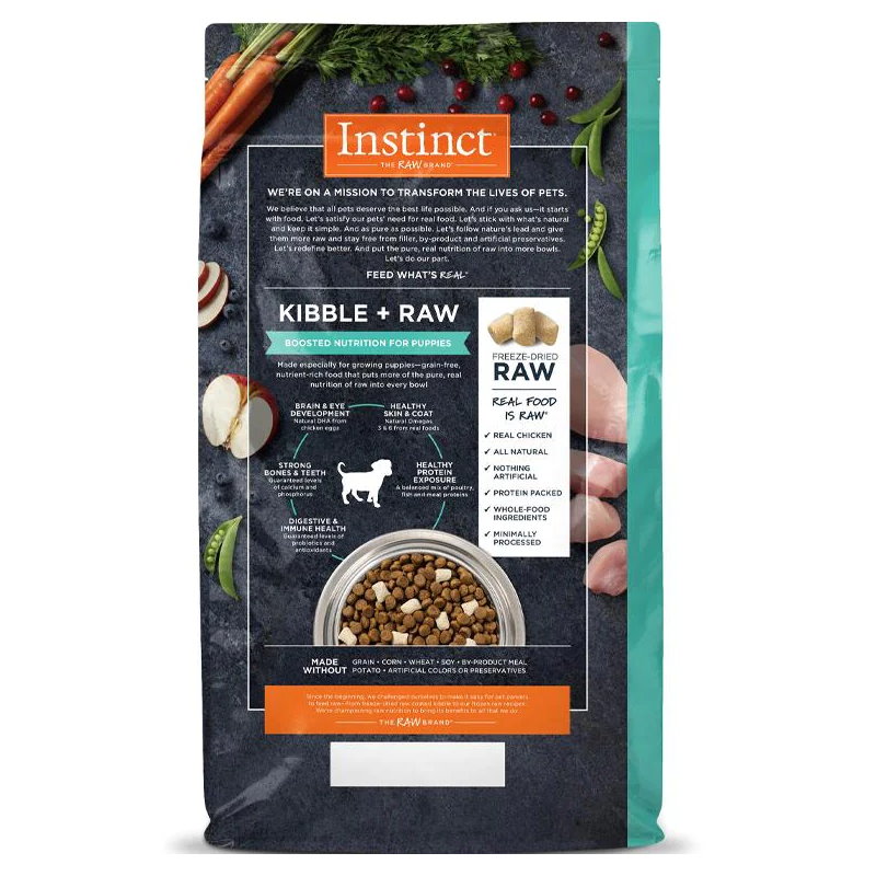 生肉無穀物雞肉幼犬糧