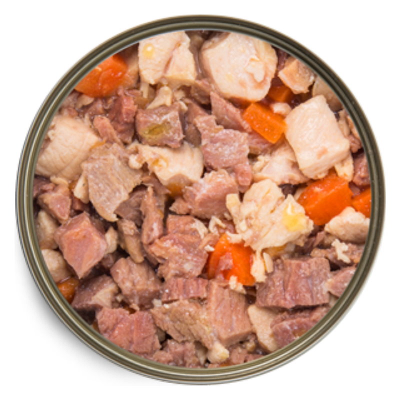 雞、牛、糙米、菜 (803)