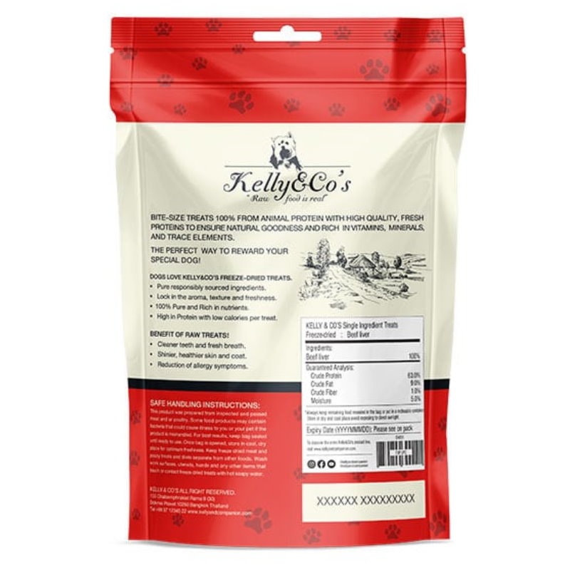 凍乾狗小食-牛肝